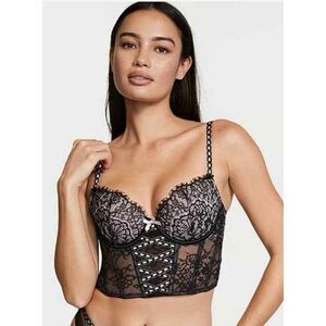 ✨Victoria's Secret Lightly-Lined Heritage Ribbon Slot  Sz S-DD Bra✨